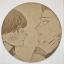 grabado laser en mdf ánime/manga,  Kaoruko Waguri y Rintaro Tsumugi, Kaoru Hana wa Rin to Saku , decoración otaku, decoración ánime/manga