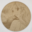 grabado laser en mdf ánime/manga,  Kaori Miyazono, Your Lie in April , decoración otaku, decoración ánime/manga