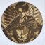 Cuadro decorativo MDF grabado láser estilo anime manga de  Levi Ackerman
