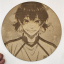 grabado laser en mdf ánime/manga,  Meguru Bachira, Blue Lock , decoración otaku, decoración ánime/manga