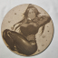 Cuadro decorativo MDF grabado láser estilo anime manga de  Yoruichi Shihoin