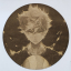 Cuadro decorativo MDF grabado láser estilo anime manga de Shoyo Hinata