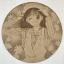 grabado laser en mdf ánime/manga,  Miki Koishikawa, Marmalade Boy , decoración otaku, decoración ánime/manga