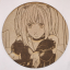 Cuadro decorativo MDF grabado láser estilo ánime/manga de Misa Amane - Death Note