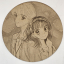 grabado laser en mdf ánime/manga,  Miki Koishikawa y Yuu Matsuura, Marmalade Boy , decoración otaku, decoración ánime/manga