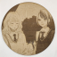 grabado laser en mdf manga,  Hikari Mori y Mari Takahashi, Kimi no Yokogao wo Miteita , decoración otaku, decoración ánime/manga