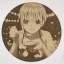 Cuadro decorativo MDF grabado láser estilo anime manga de Ichika Nakano