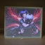 Lámpara ánime/manga  Tokyo Ghoul  con doble imagen de la pareja Ken Kaneki y Touka Kirishima, vista encendida, donde se revela la ilustración completa al encender la luz LED.