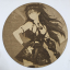 Cuadro decorativo MDF grabado láser estilo anime manga de Asuka Langley Soryu