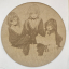 grabado laser en mdf ánime/manga,  Kaoruko Waguri, Subaru Hoshina y Madoka Yuzuhara, Kaoru Hana wa Rin to Saku , decoración otaku, decoración ánime/manga