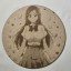 Cuadro decorativo MDF grabado láser estilo anime manga de  Orihime Inoue