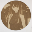 Cuadro decorativo MDF grabado láser estilo anime manga de Akane Kurokawa