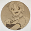 grabado laser en mdf ánime/manga,  Nami, One Piece , decoración otaku, decoración ánime/manga