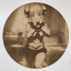 Cuadro decorativo MDF grabado láser estilo anime manga de Himiko Toga