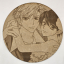 grabado laser en mdf ánime/manga,  Haruhi Fujioka y Tamaki Suoh, Ouran High School Host Club , decoración otaku, decoración ánime/manga