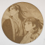 grabado laser en mdf ánime/manga,  Maomao y Jinshi, Los Diarios de la Boticaria , decoración otaku, decoración ánime/manga