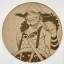grabado laser en mdf ánime/manga,  Usopp, One Piece , decoración otaku, decoración ánime/manga