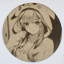 Cuadro decorativo MDF grabado láser estilo anime manga de Itsuki Nakano