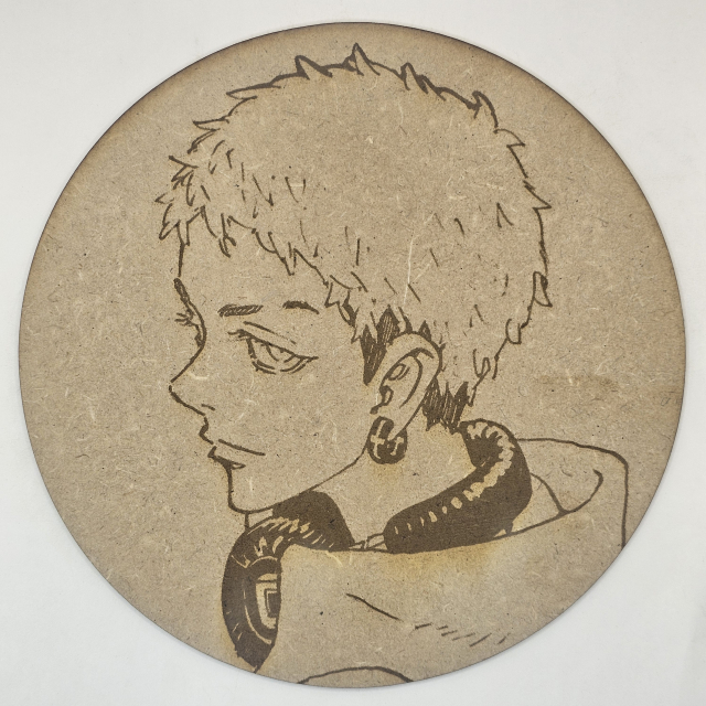 grabado laser en mdf ánime/manga,  Takashi Mitsuya, Tokyo Revengers , decoración otaku, decoración ánime/manga