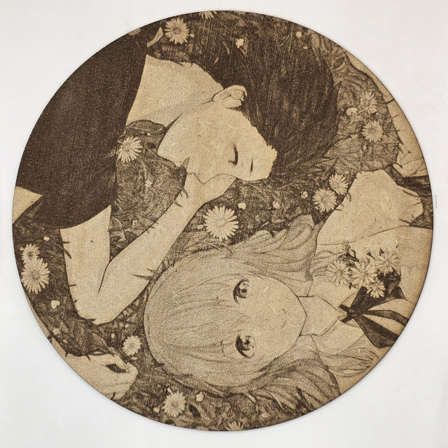grabado laser en mdf ánime/manga,  Shoya Ishida y Shouko Nishimiya, A Silent Voice , decoración otaku, decoración ánime/manga