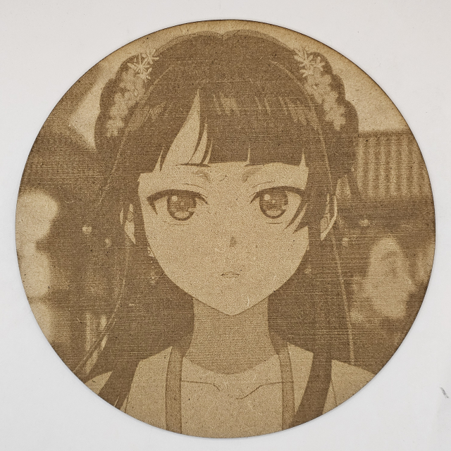 grabado laser en mdf ánime/manga,  Maomao, Los Diarios de la Boticaria , decoración otaku, decoración ánime/manga