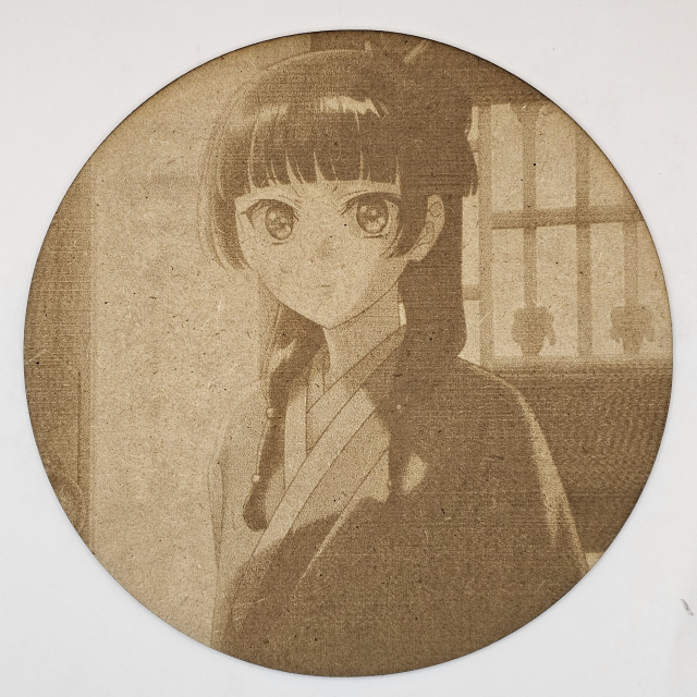 grabado laser en mdf ánime/manga,  Maomao, Los Diarios de la Boticaria , decoración otaku, decoración ánime/manga