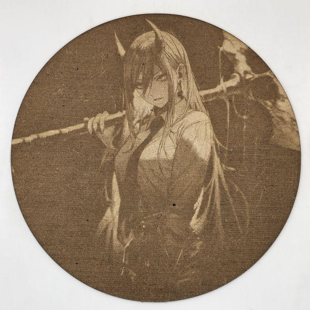 grabado laser en mdf ánime/manga,  Power, Chainsaw Man , decoración otaku, decoración ánime/manga