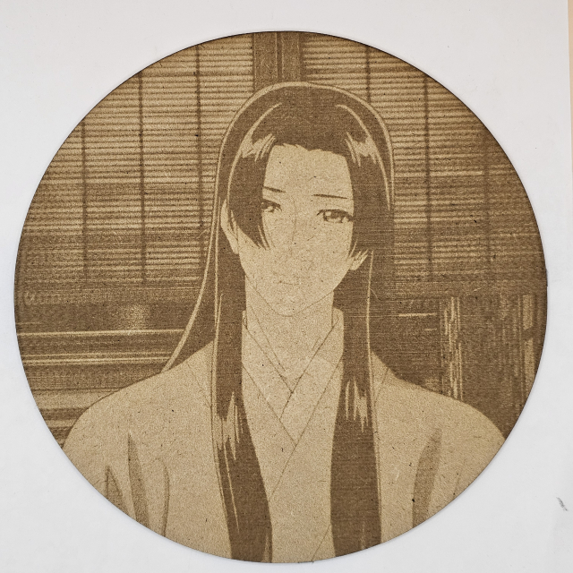 grabado laser en mdf ánime/manga,  Jinshi, Los Diarios de la Boticaria , decoración otaku, decoración ánime/manga