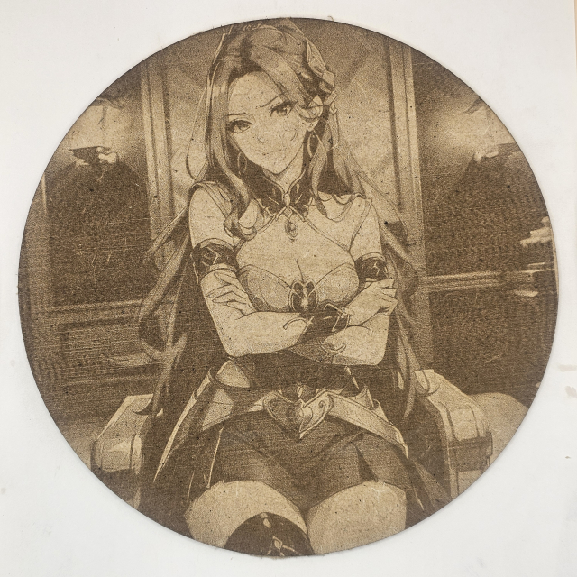 grabado laser en mdf ánime/manga,  Malty S Melromarc, El héroe del escudo , decoración otaku, decoración ánime/manga