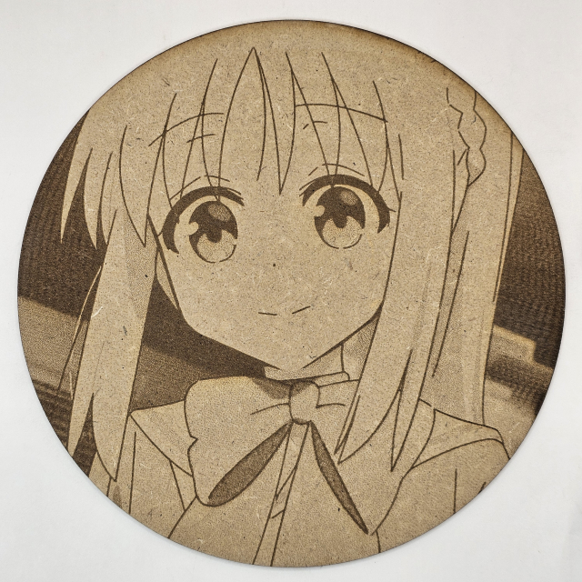 grabado laser en mdf ánime/manga,  Nijika Ijich, Bocchi the Rock! , decoración otaku, decoración ánime/manga