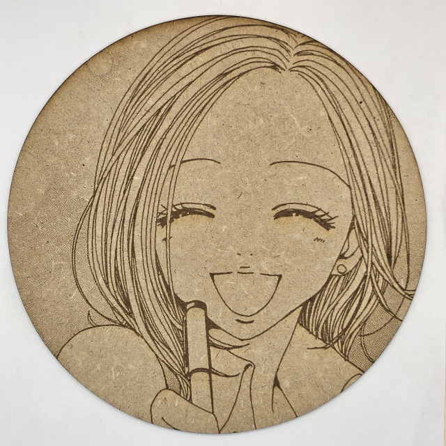 grabado laser en mdf ánime/manga,  Nana Komatsu, Nana , decoración otaku, decoración ánime/manga
