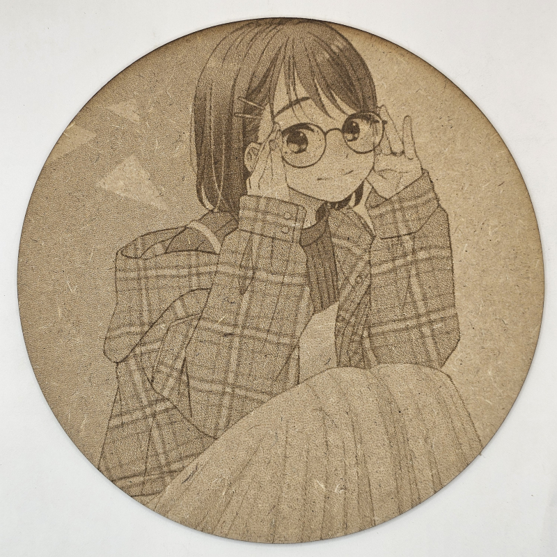 grabado laser en mdf ánime/manga, Hotaru Hinase, Una enfermedad llamada amor , decoración otaku, decoración ánime/manga