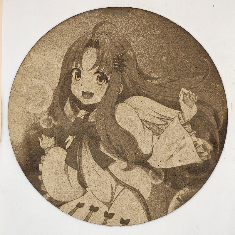 grabado laser en mdf ánime/manga, Filo, El héroe del escudo , decoración otaku, decoración ánime/manga
