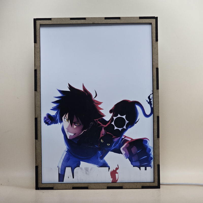 Lámpara LED de Jiro Azuma y Rago de Black Torch - apagada