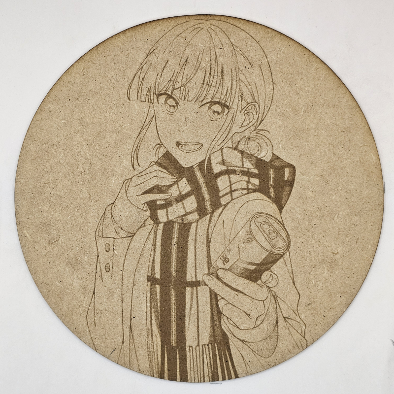 Cuadro decorativo MDF grabado láser estilo ánime/manga de Hina Chono - Blue Box