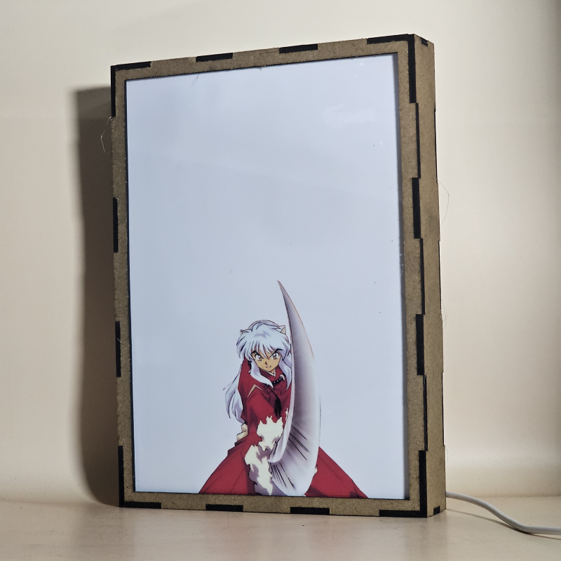 Lámpara LED de InuYasha con Kagome Higurashi, Sesshomaru, Miroku, Sango, Shippo y Kirara - Galeria