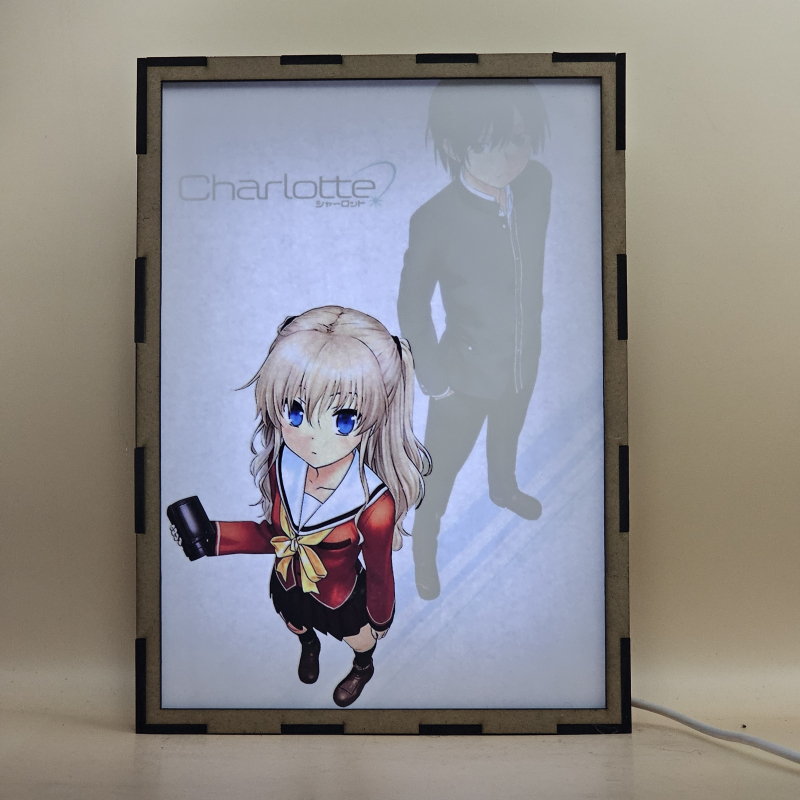 Lámpara LED de Nao Tomori y Yuu Otosaka del anime Charlotte - Galeria