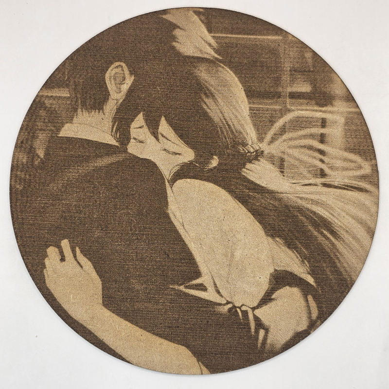 grabado laser en mdf ánime/manga, Taki Tachibana y Mitsuha Miyamizu, Your Name , decoración otaku, decoración ánime/manga