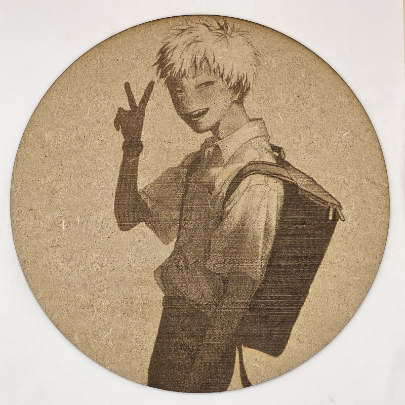 grabado laser en mdf ánime/manga, Hikaru, El verano en que Hikaru murió , decoración otaku, decoración ánime/manga