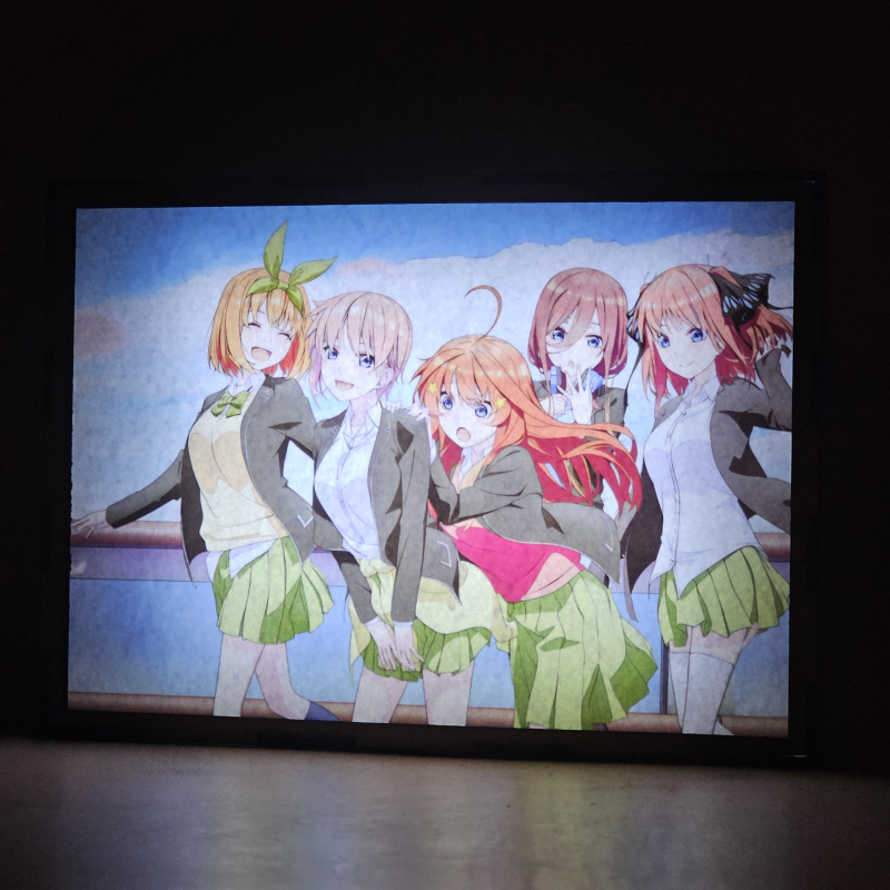 Lámpara LED de Las Quintillizas con Ichika, Nino, Miku, Yotsuba e Itsuki Nakano - Galeria